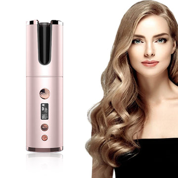 AuraCurl Cordless Auto Curler – Perfect Curls in Minutes