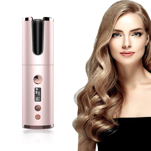 AuraCurl Cordless Auto Curler – Perfect Curls in Minutes