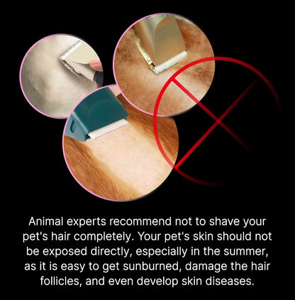 Pet Dog Grooming Clipper Rechargeable Shaver Set