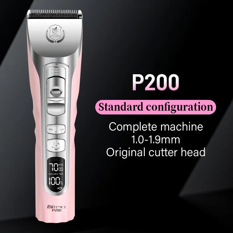 Pet Dog Grooming Clipper Rechargeable Shaver Set