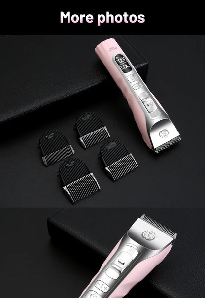 Pet Dog Grooming Clipper Rechargeable Shaver Set