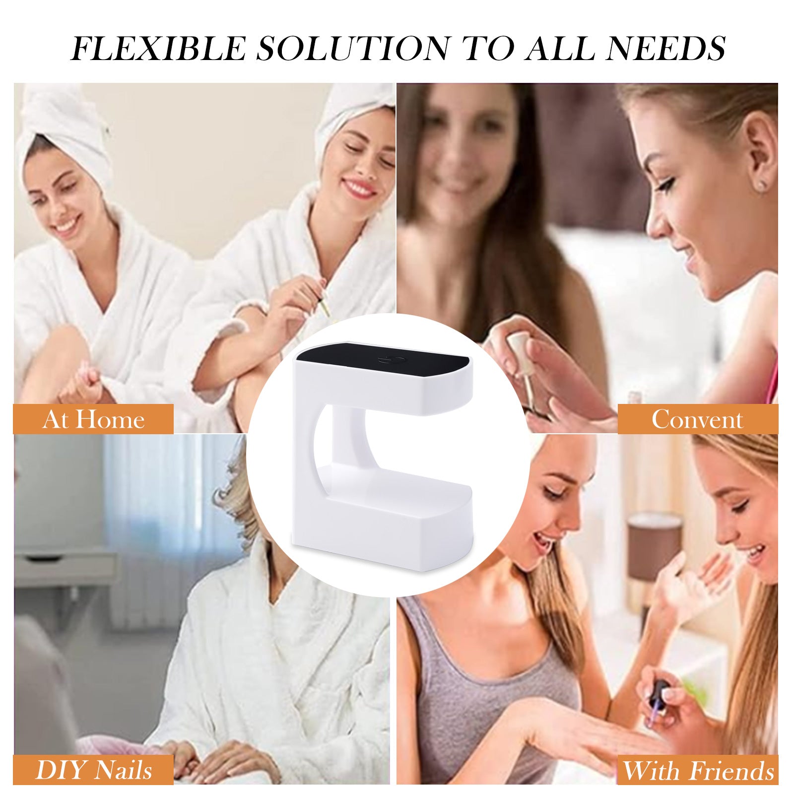 Mini USB Nail Lamp LED & UV – Portable Gel Polish Dryer with Smart Sensor & Fast Curing