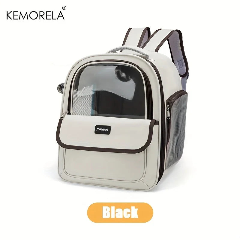 Breathable Mesh Portable Foldable Pet Carrier Backpack for Dog and Cat Outdoor Travel