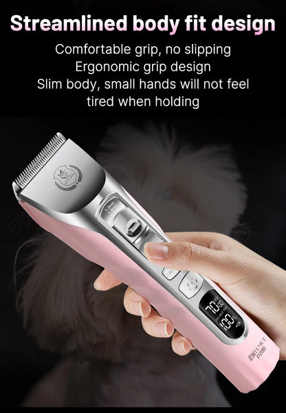 Pet Dog Grooming Clipper Rechargeable Shaver Set