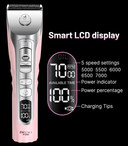 Pet Dog Grooming Clipper Rechargeable Shaver Set