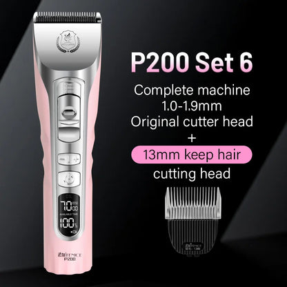 Pet Dog Grooming Clipper Rechargeable Shaver Set