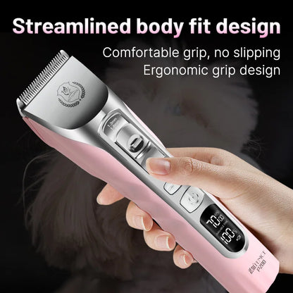 Pet Dog Grooming Clipper Rechargeable Shaver Set