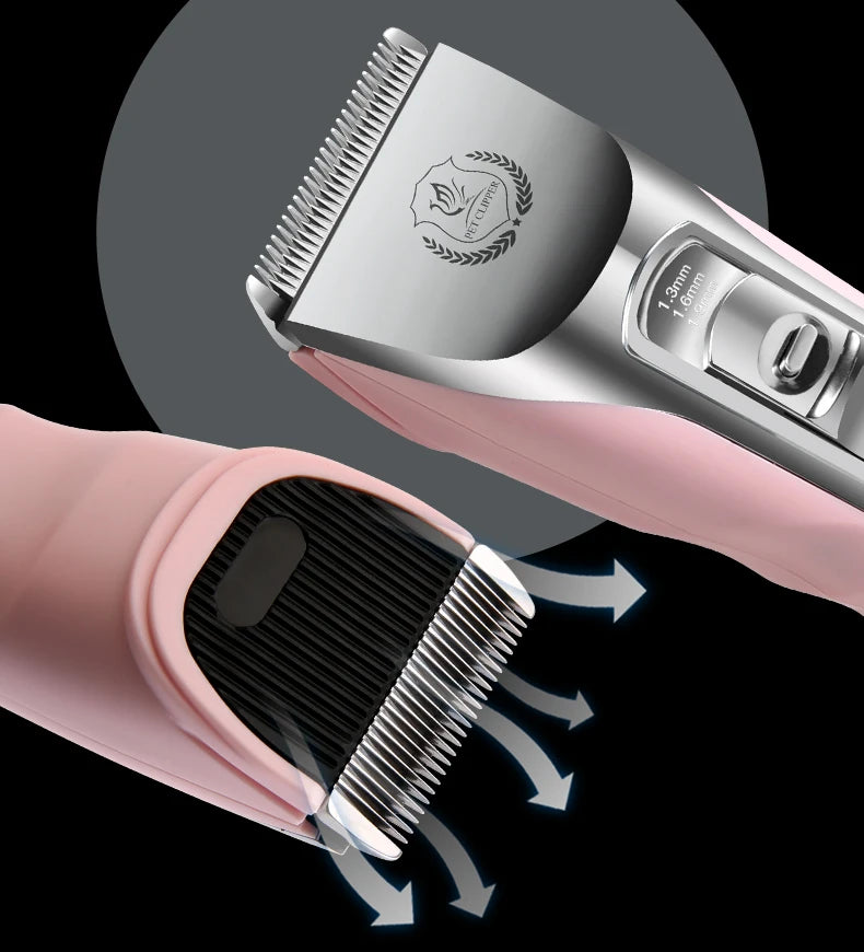 Pet Dog Grooming Clipper Rechargeable Shaver Set